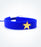 Full Star on dark blue rubber bracelet