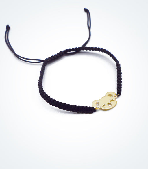 Koala motif on Shambala adjustable bracelet